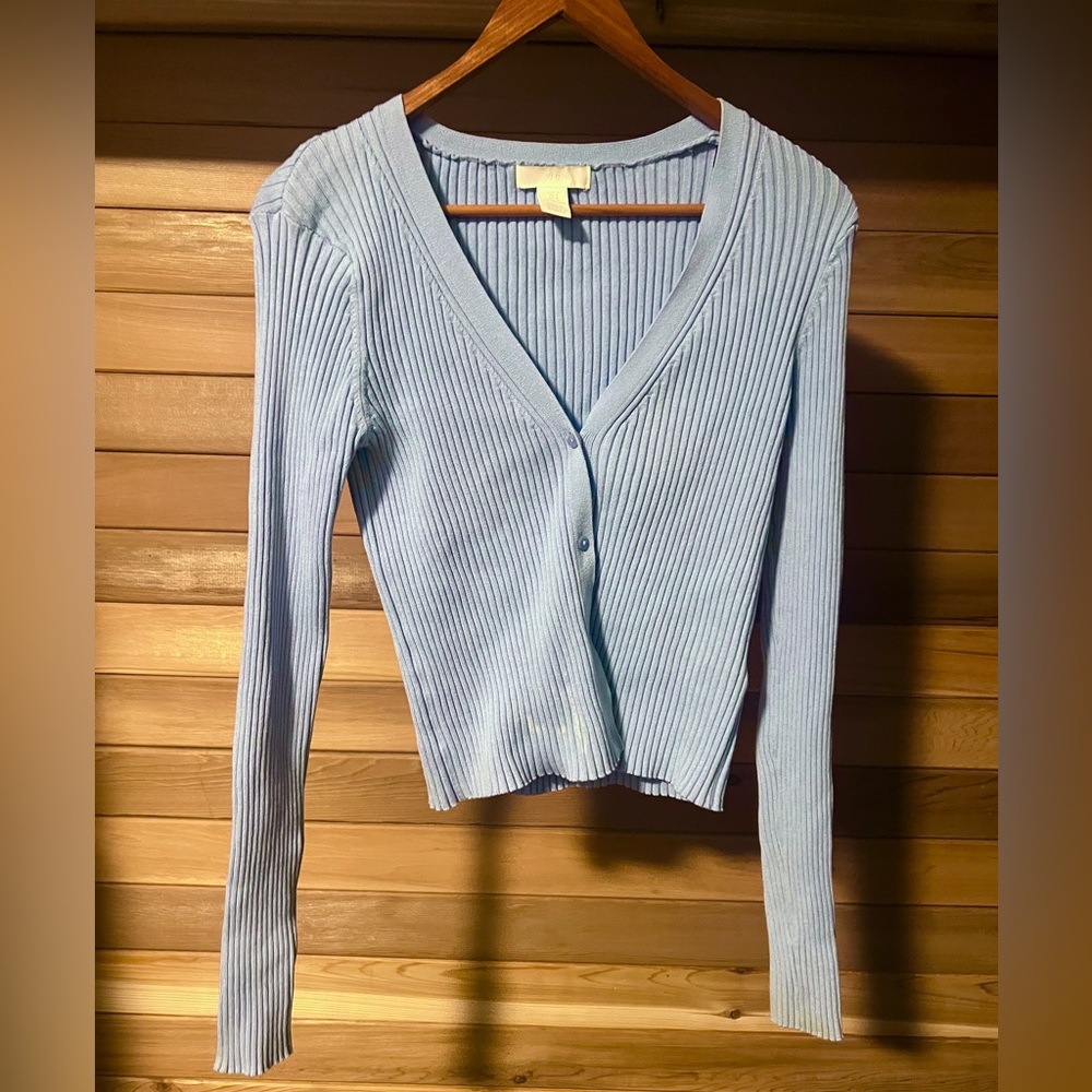 Y2K Cropped Cardigan